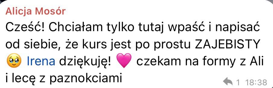 Opinia uczenniczki 16